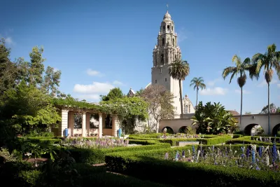 California Tower in Balboa Park located in San Diego, CA