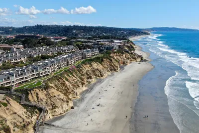 Wide open sandy beaches of Solana Beach